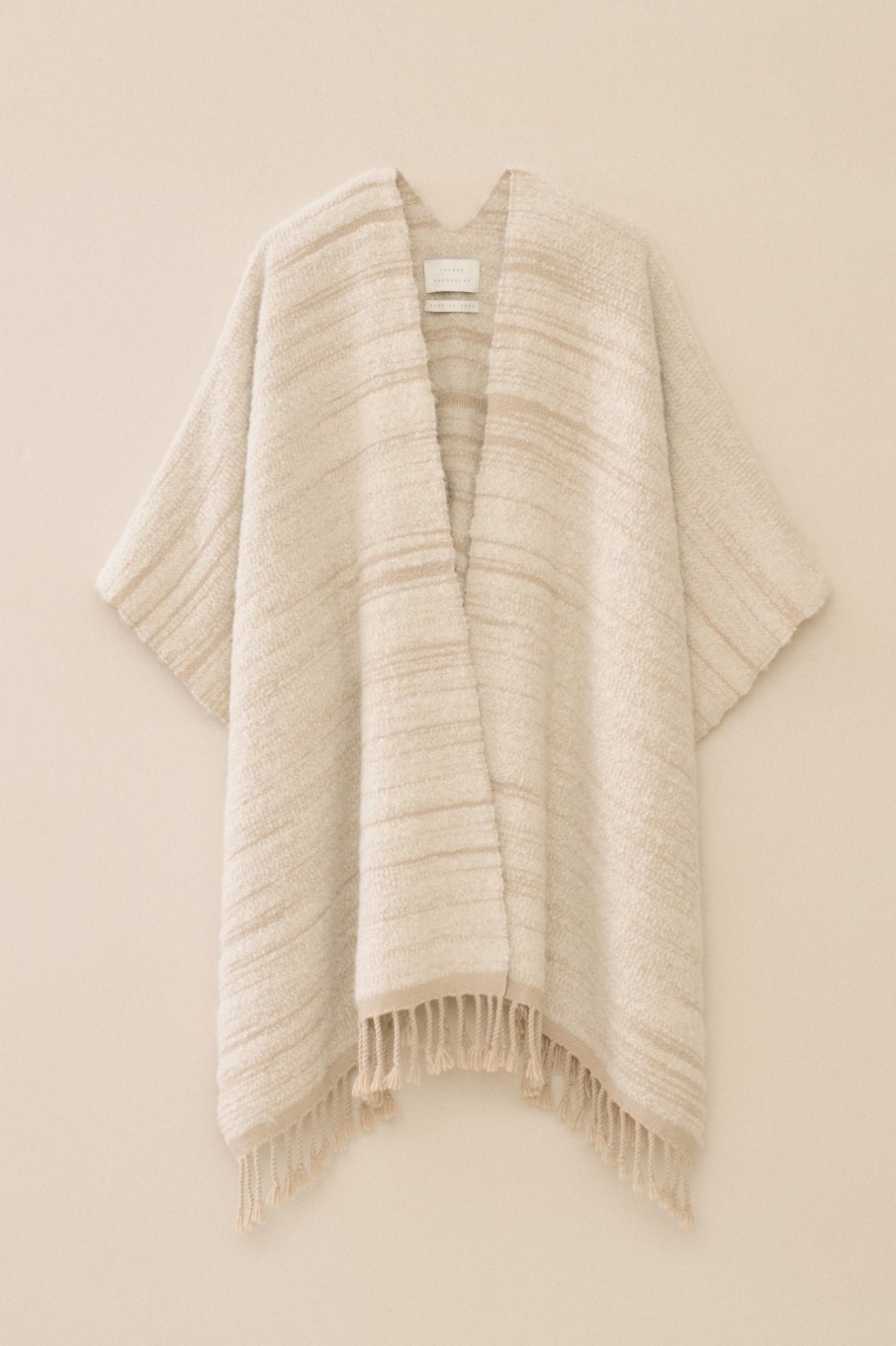 TOP|OUTER|ACCESSORY LAUREN MANOOGIAN | Handwoven Threadbare Serape