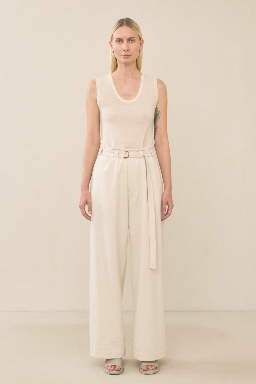 BOTTOM LAUREN MANOOGIAN | Belted Pants