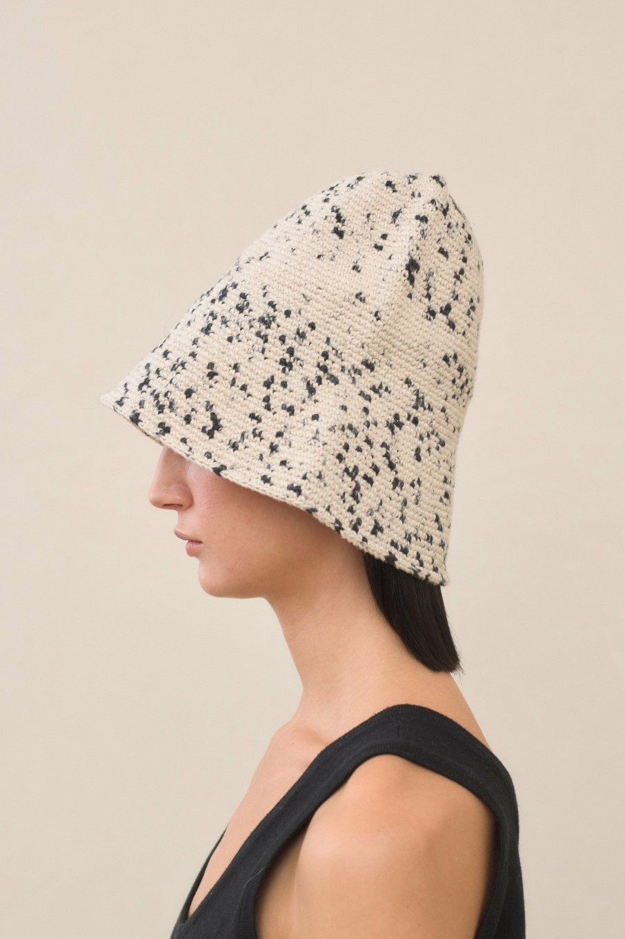 Big Bell Hat in Slate by LAUREN MANOOGIAN