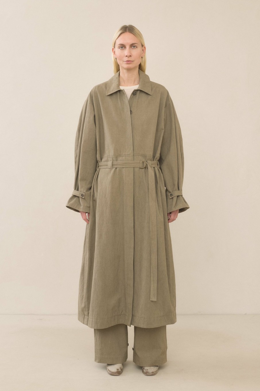 OUTER LAUREN MANOOGIAN | Belted Trench