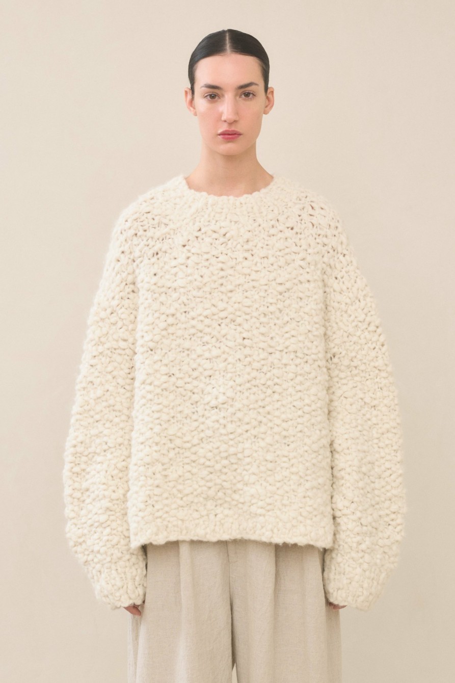 TOP|OUTER LAUREN MANOOGIAN | Handknit Matta Crewneck