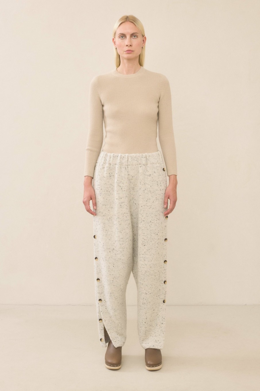 BOTTOM LAUREN MANOOGIAN | Button Trouser