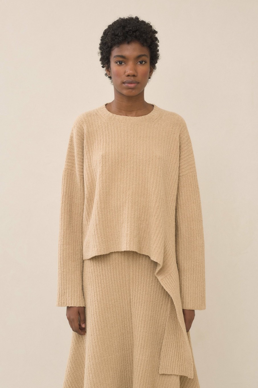 TOP LAUREN MANOOGIAN | Rib Sash Pullover