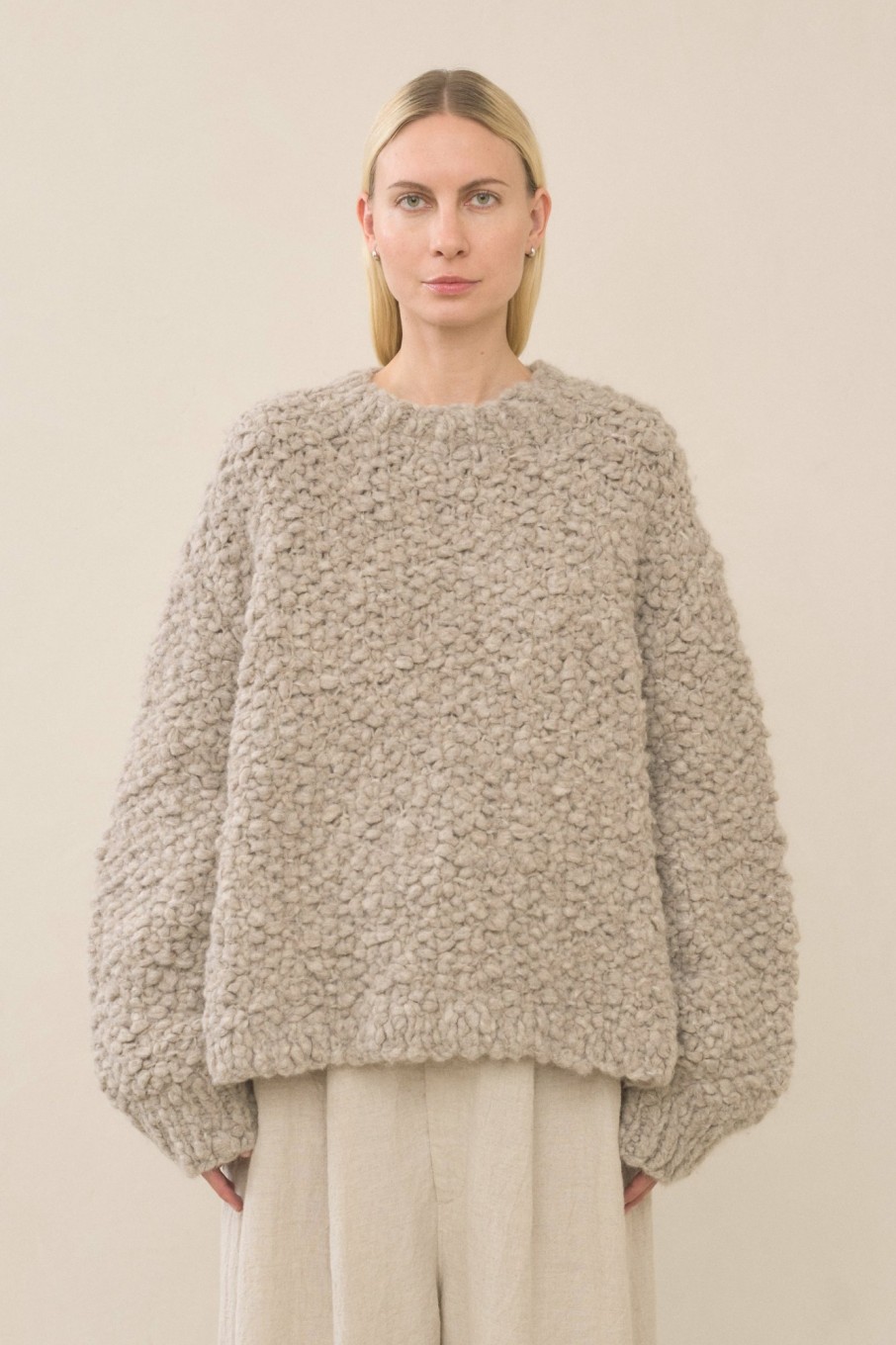 TOP LAUREN MANOOGIAN | Handknit Matta Crewneck