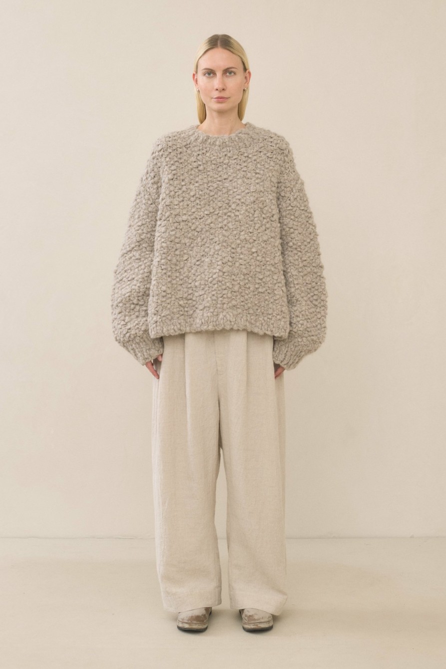 TOP LAUREN MANOOGIAN | Handknit Matta Crewneck