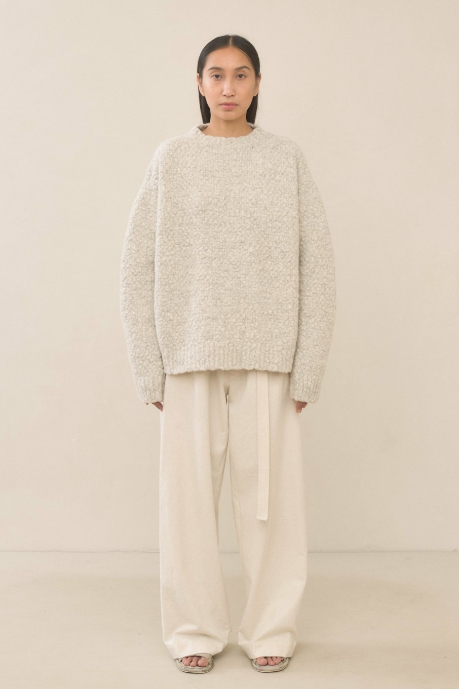 TOP|OUTER LAUREN MANOOGIAN | Berber Crewneck