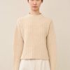 TOP LAUREN MANOOGIAN | Plush Rib Crewneck