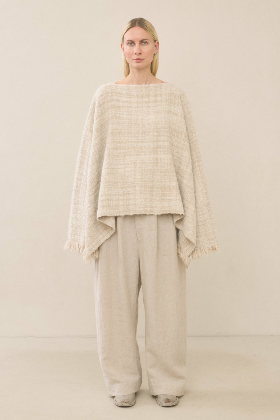 TOP|OUTER LAUREN MANOOGIAN | Handwoven Fade Poncho