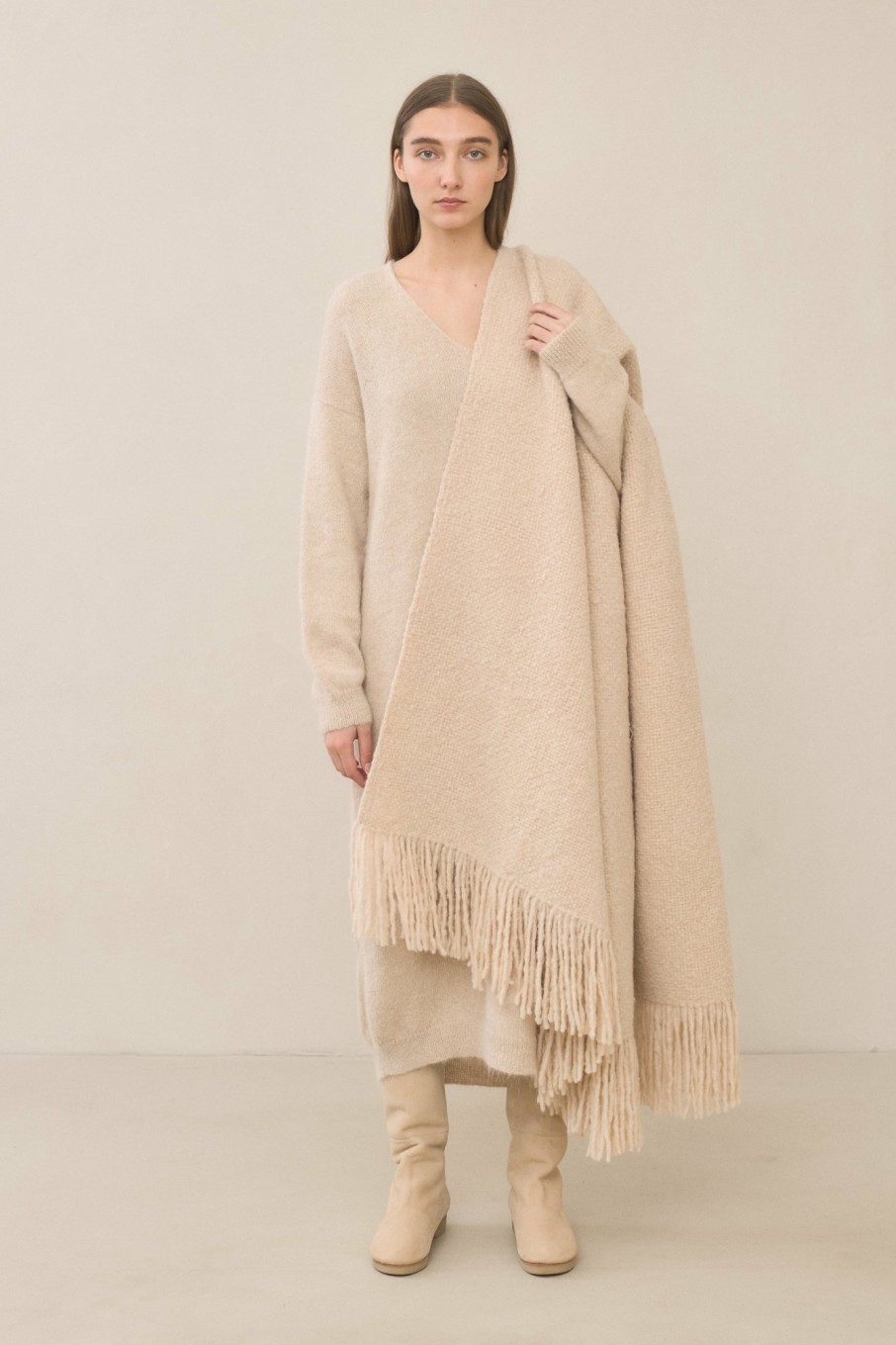 ESSENTIAL|ACCESSORY LAUREN MANOOGIAN | Handwoven Brushed Blanket