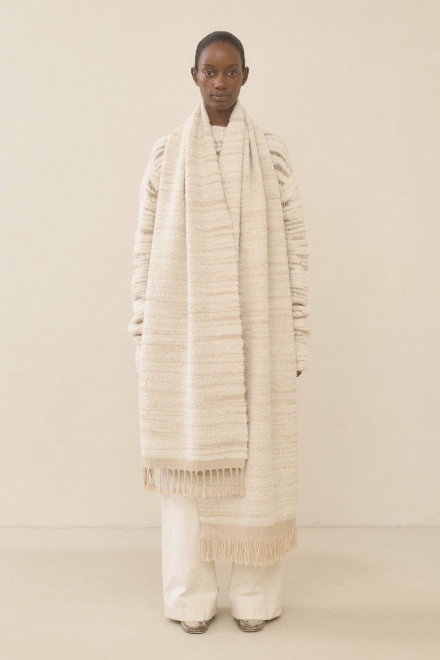 ACCESSORY LAUREN MANOOGIAN | Handwoven Threadbare Scarf